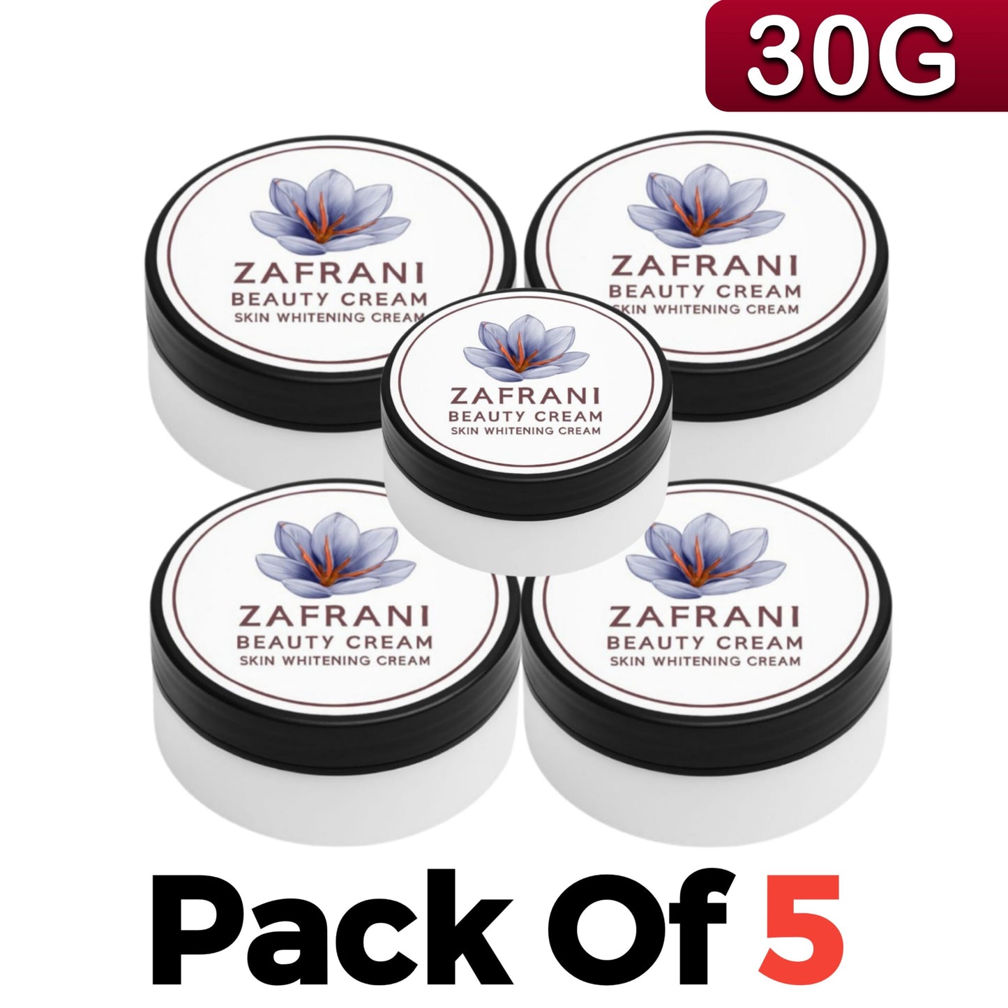 5 Zafrani Creams Only 3800